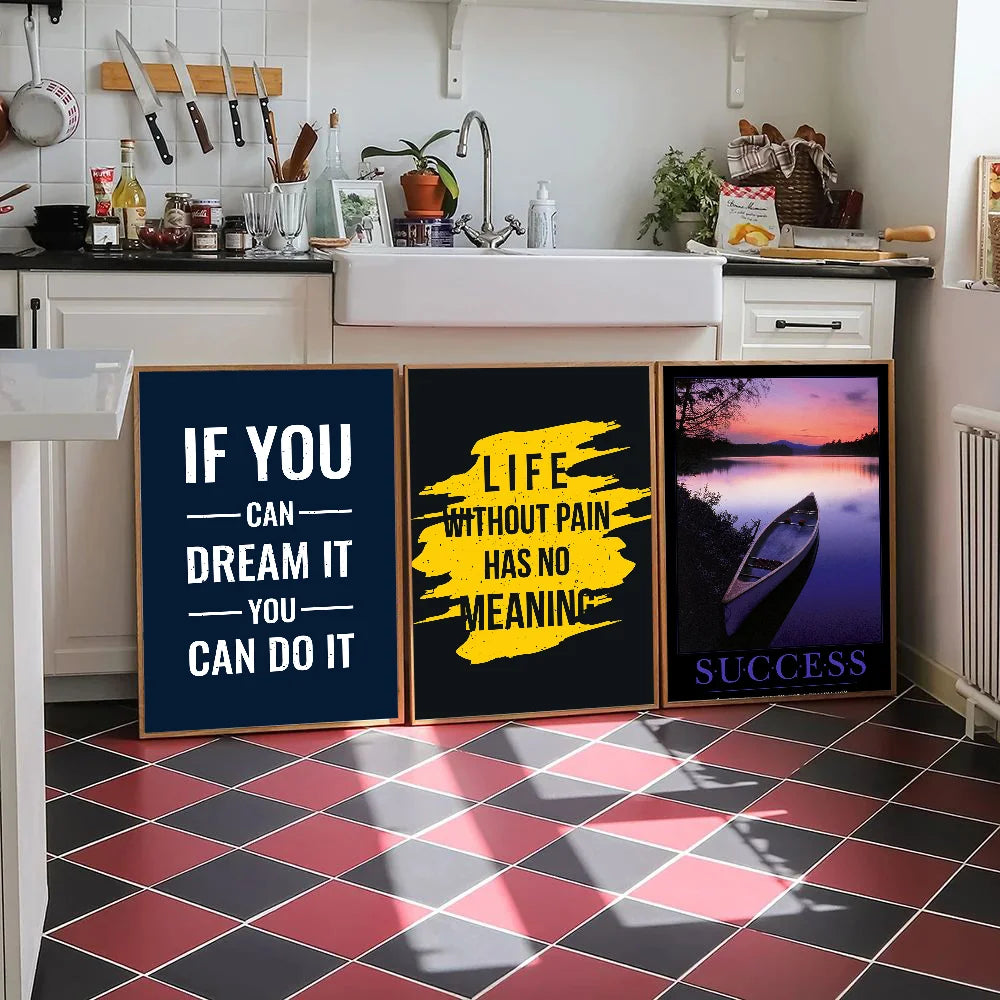 HD Motivational Success Quote Poster