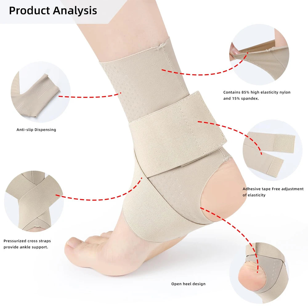 Adjustable Compression Ankle Brace