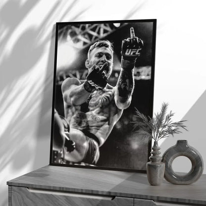Boxer Motivational Canvas Wall Art