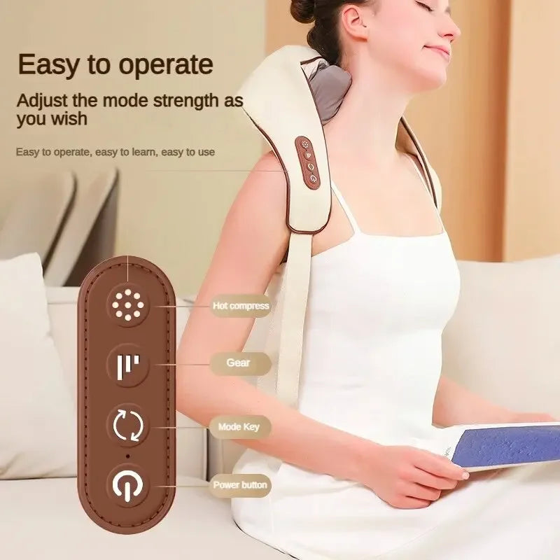 Wireless Neck Shoulder Massager