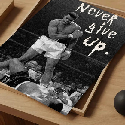 Tyson Ali Motivational Quote Poster