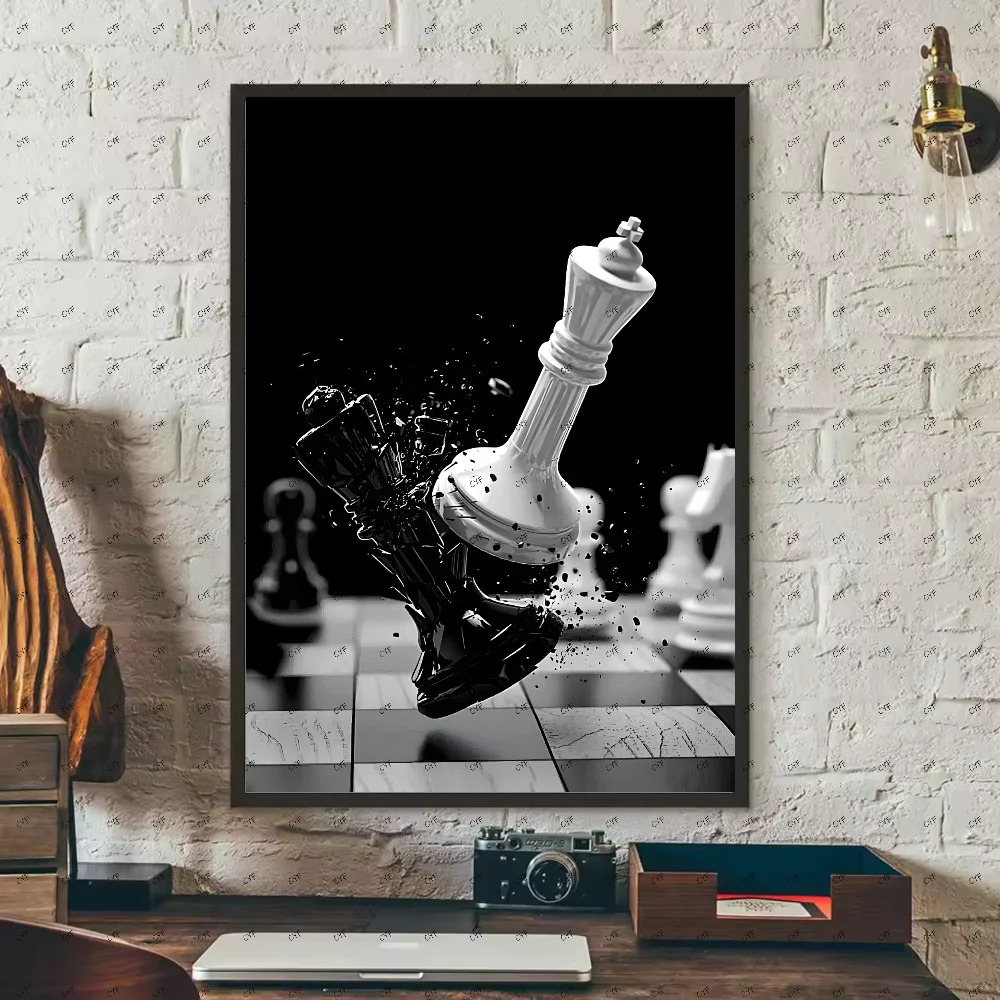Motivational Chess Wall Poster