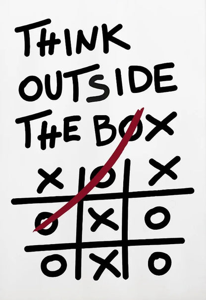Modern Motivational Discipline Canvas Wall Art
