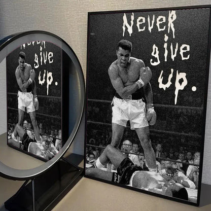 Tyson Ali Motivational Quote Poster