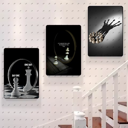 Motivational Chess Wall Poster