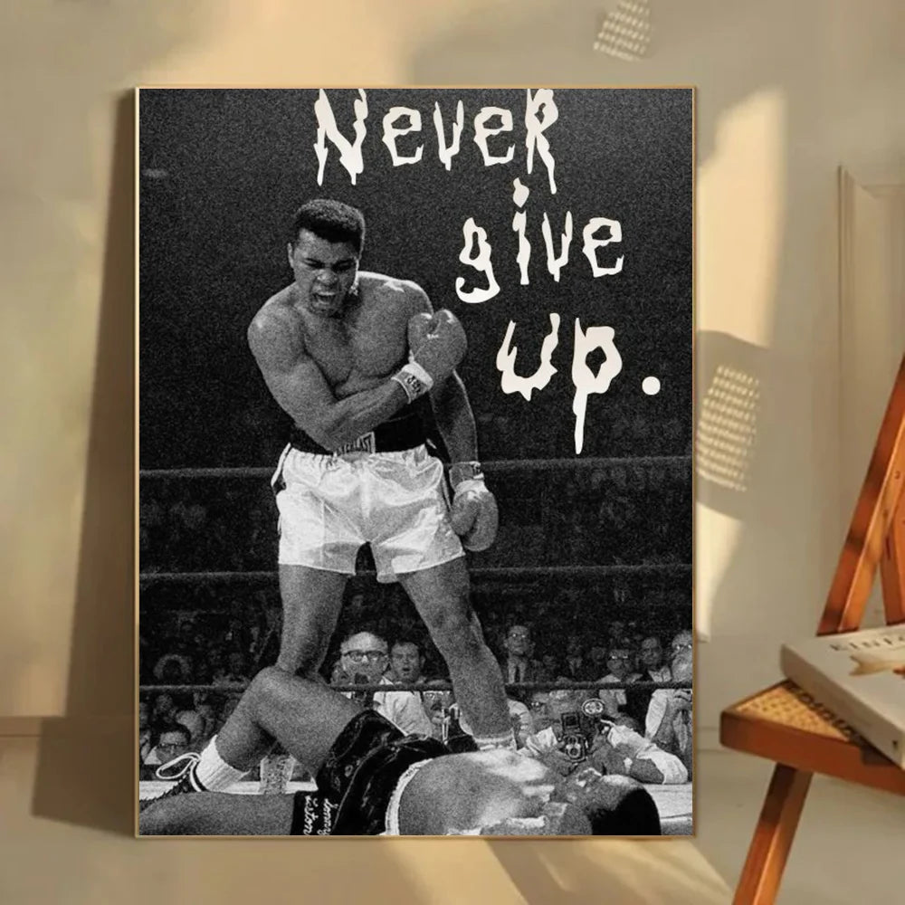 Tyson Ali Motivational Quote Poster