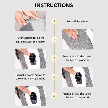 Wireless 360° Air Compression Calf Massager