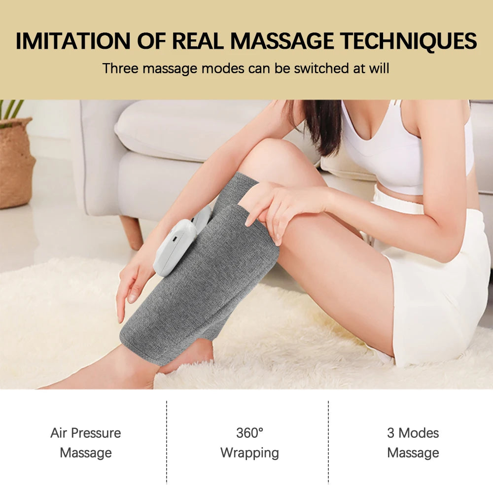 Wireless 360° Air Compression Calf Massager