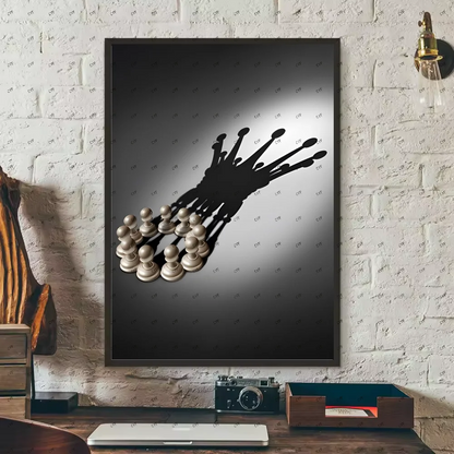 Motivational Chess Wall Poster