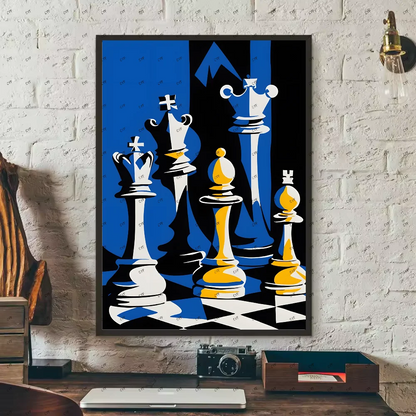 Motivational Chess Wall Poster