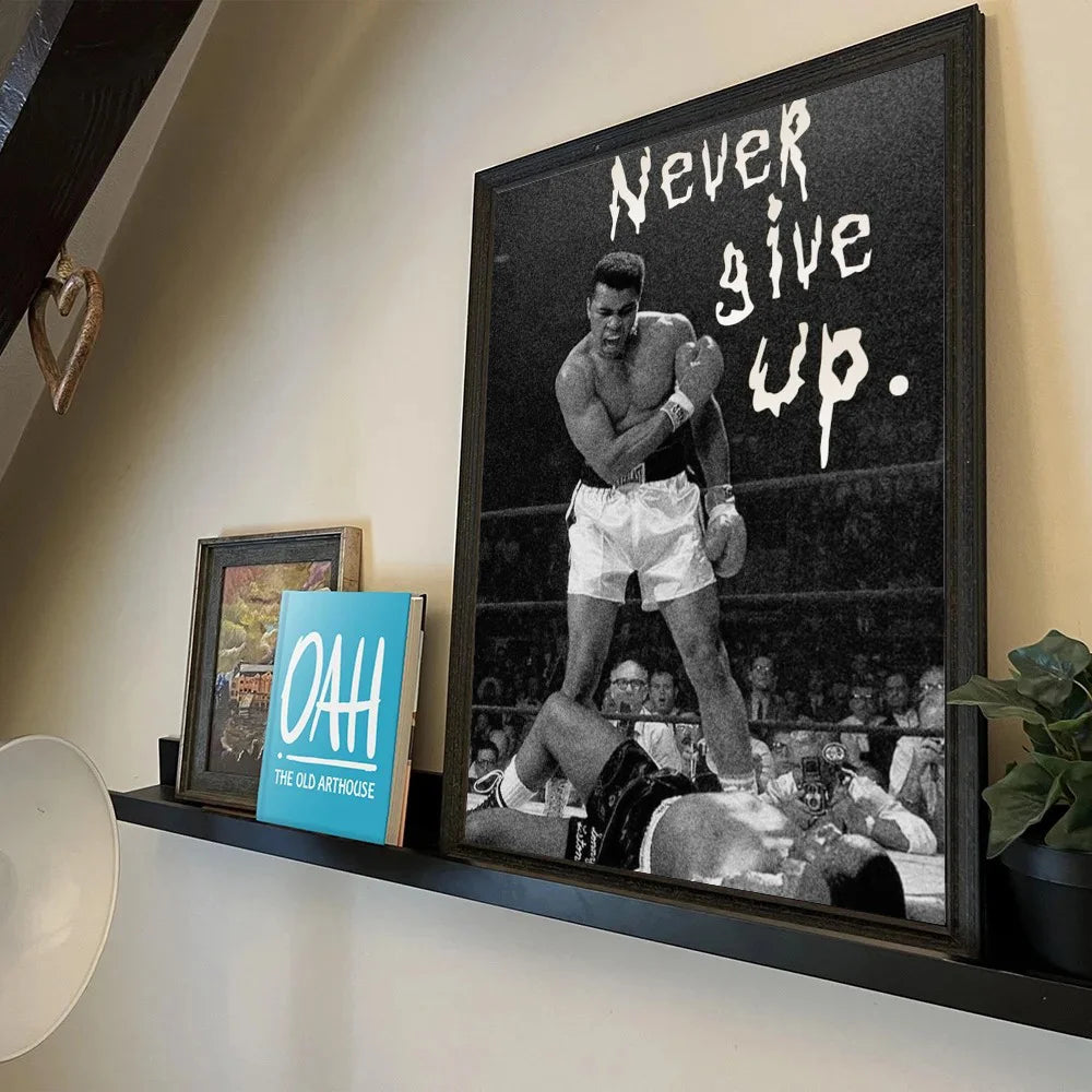 Tyson Ali Motivational Quote Poster