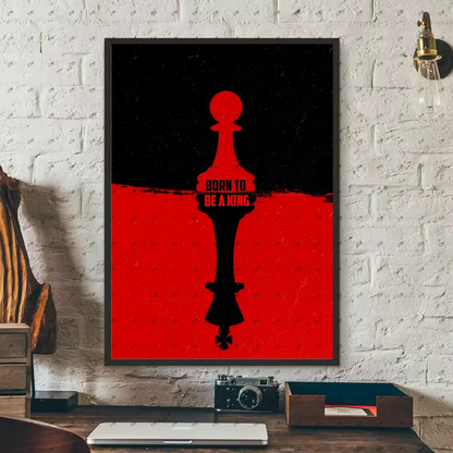 Motivational Chess Wall Poster