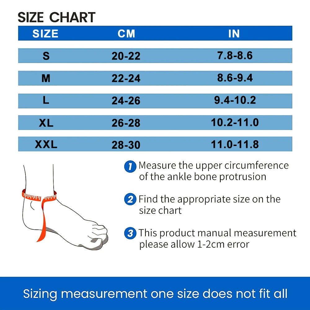 Adjustable Compression Ankle Brace