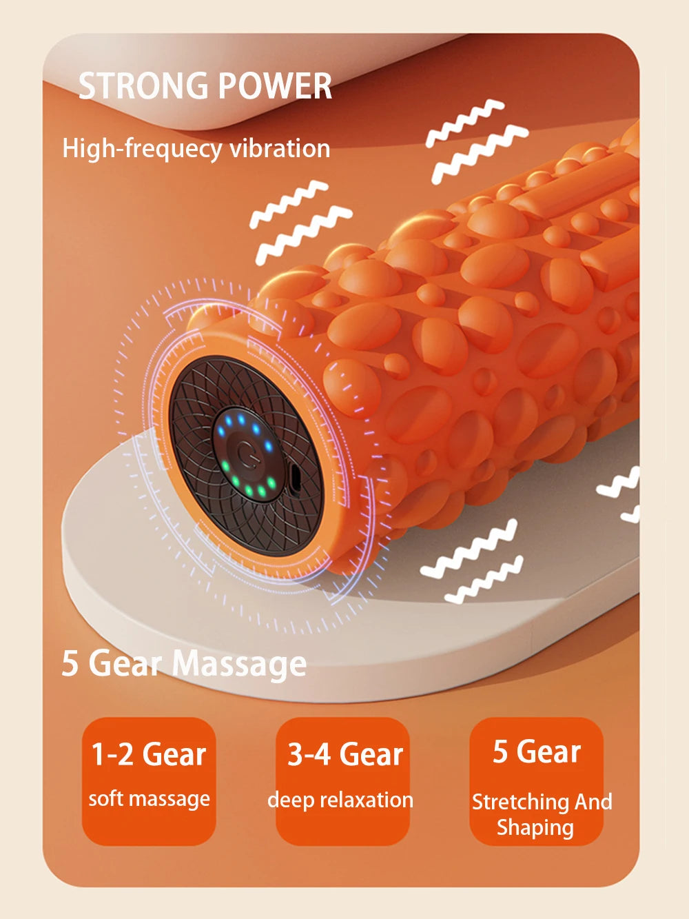 Smart Vibrating Foam Roller