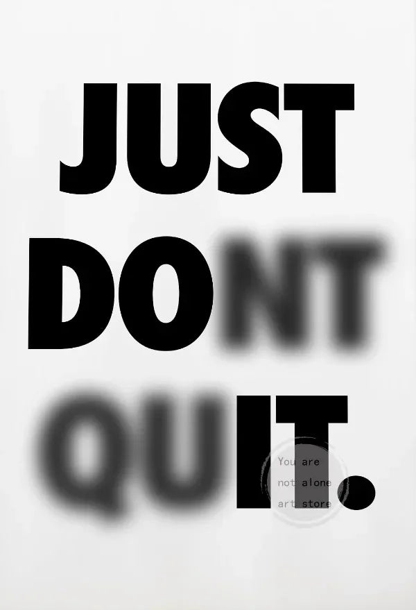 Discipline Motivational Canvas Wall Art