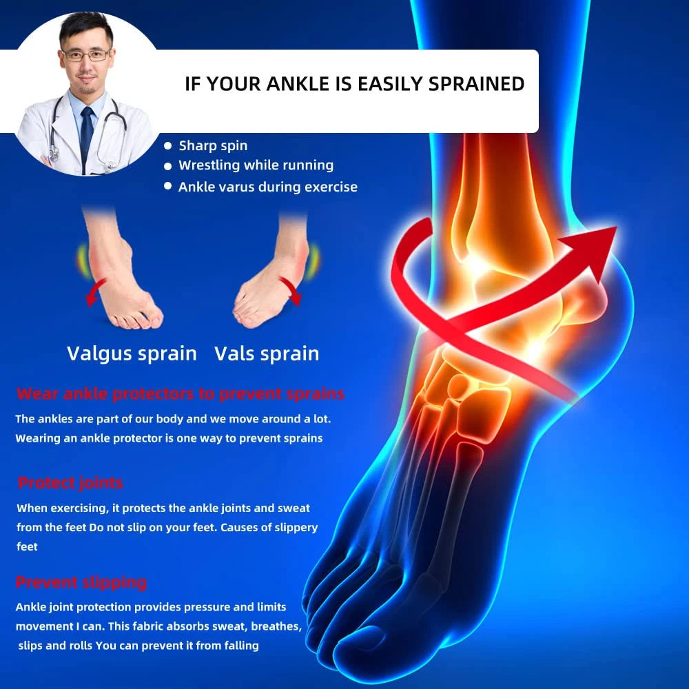 Adjustable Compression Ankle Brace