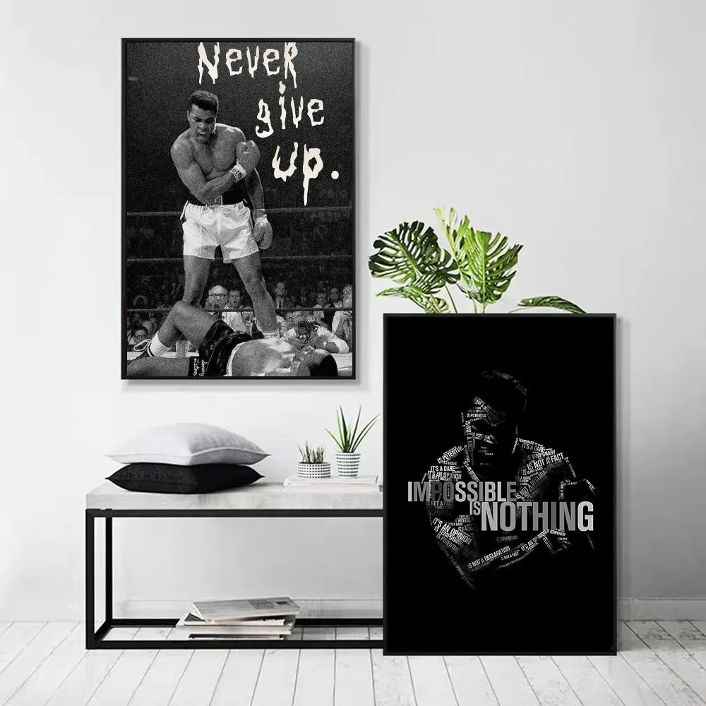Tyson Ali Motivational Quote Poster